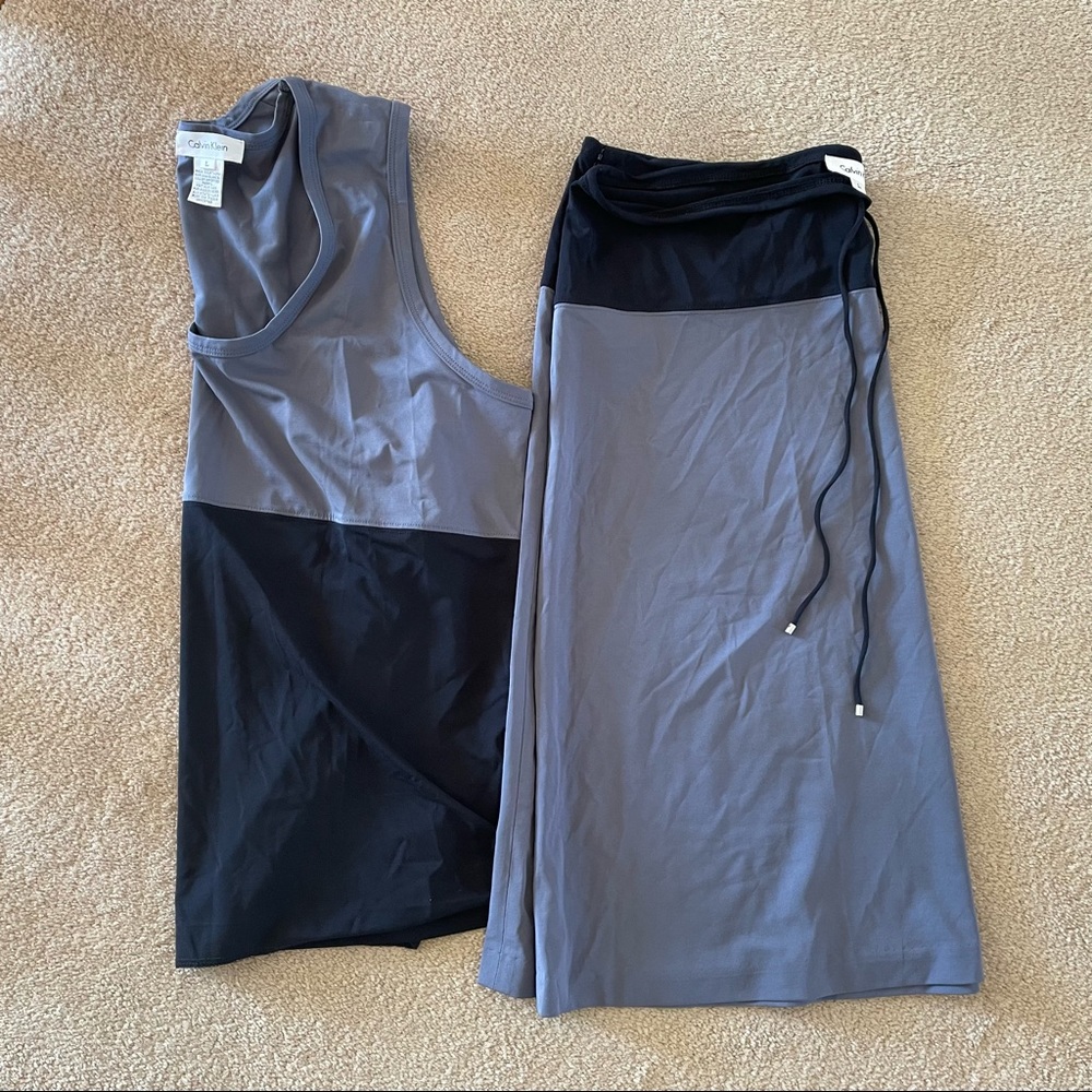 Tank Top and Skirt Set